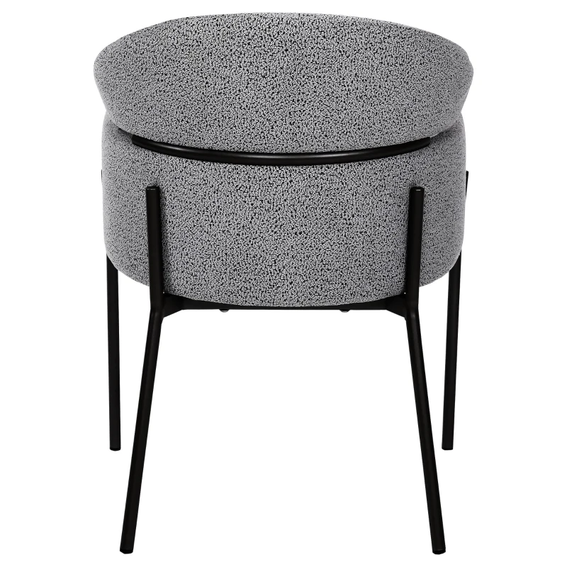Modern 4-Piece Dining Chairs with High-Density Foam, Comfortable Side Chairs for Kitchen Living Room, 23'' L x 23" W x 31.5" H, Light Gray