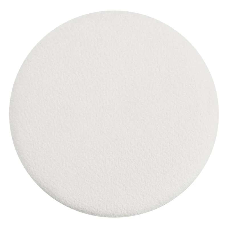 Chic Round Ottoman with Storage and Tufted Upholstery, Versatile Coffee Table for Living Room and Bedroom, 32'' L x 32" W x 17.5" H, Soft White