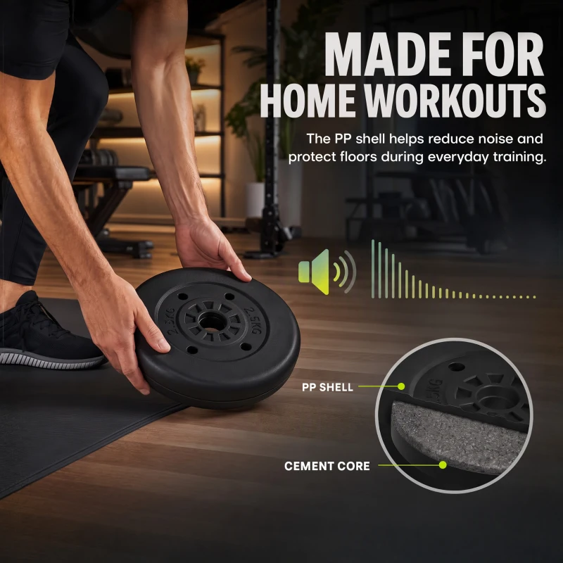 Soozier 3-in-1 Adjustable Dumbbell Set, 110 lb Weights Dumbbells Set for Home Gym with Non-Slip Grip