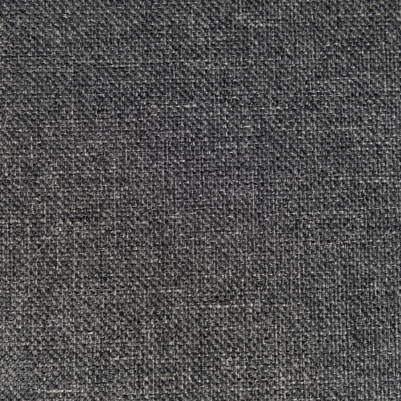HOMCOM Armless Office Desk Chair, Linen Computer Chair with Rocking Function, Swivel, Wheels, Dark Grey