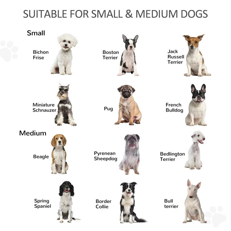 PawHut Wooden Pet Gate, 6-Panel with Folding Design and Freestanding Support Feet, Natural