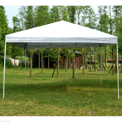 Outsunny 13x13 ft Large Pop Up Tent Outdoor Party Gazebo Patio Sun Shade Instant Canopy Shelter White