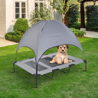 folding elevated dog bed