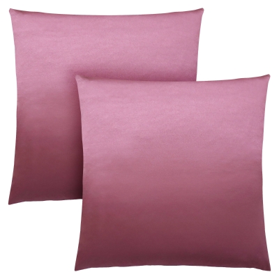 Monarch 18" x 18" Ultra Soft Satin Throw Pillow (Set of 2) - Pink