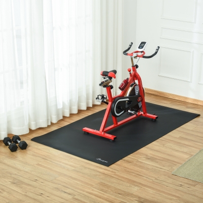 Soozier Multi-purpose Exercise Equipment Protection Mat Non-slip Floor Protector Gym Fitness Workout Training Mat 86.5" x 47.25"