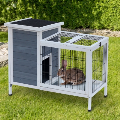 aosom rabbit hutch