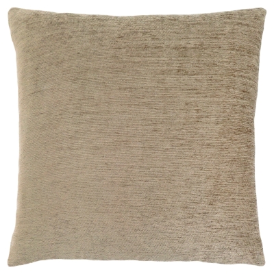 Monarch 18" x 18" Solid Decorative Throw Pillow (1 pc) - Tan