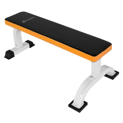 Soozier Multipurpose Workout Weight Bench Flat Barbell Bench Home Gym Utility Board