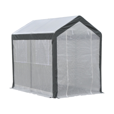 Outsunny 6 x 8ft Greenhouse Walk-in Portable Gardening Plant Flower Hot Backyard