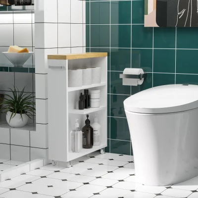 Bathroom Cabinet 19.75''x5''x26.5'' White