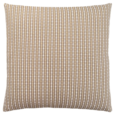 Monarch 18" x 18" Abstract Dot Pattern Throw Pillow (1 pc) - Light / Dark Taupe