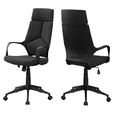 Monarch Ergonomic Swivelling High Back Executive Office Chair - Black