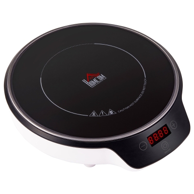 HOMCOM Portable Digital Induction Cooktop 1500W Countertop Kitchen Heat Burner Stovetop