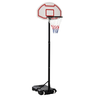 Soozier Height Adjustable Portable Junior Basketball Hoop System