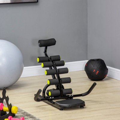 Soozier Core & Abdominal Trainers, Height Adjustable Inversion / Sit Up Exercise Equipment, Ab Crunch Machine, Compact Whole Body Fitness Equipment