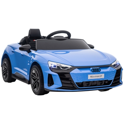 Aosom Kids Ride on Car with Remote Control, 12V 3.1 MPH Electric Car for Kids Ride-on Toy for 37-60 Months Boys and Girls with Suspension System, Horn Honking, Music, Lights, Blue