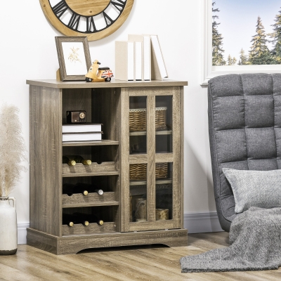 Sideboard 31.5" x 15.75" x 36" Gray