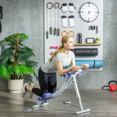 Soozier Foldable Ab Machine, Adjustable Workout Equipment