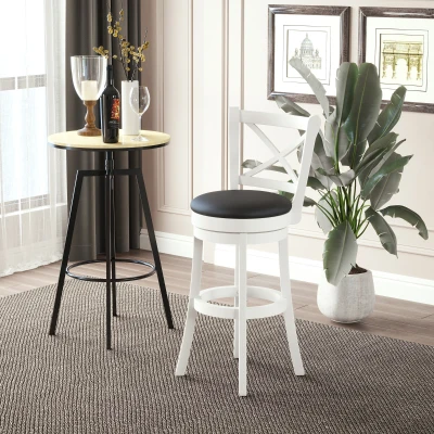 Barstool 18.5"x18.5"x44" White