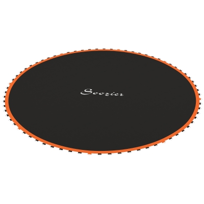 Soozier Trampoline Mat, Fits 14' with 80 V-Hooks, Orange