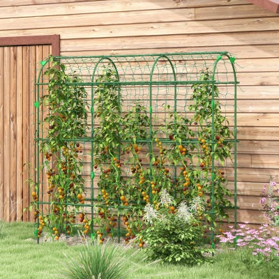 Tomato Cage 17"x71.75"x72" Green