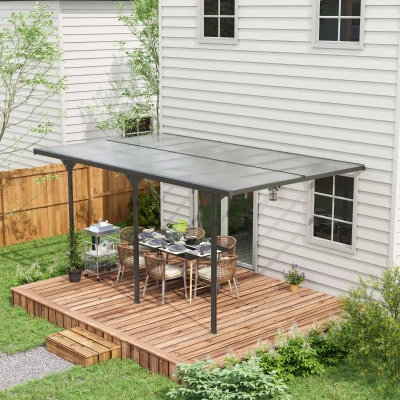 Gazebo 196.75" x 118" x 98.5" Gray