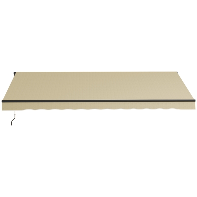 Sunshade Awning 189" W x 118" D Beige