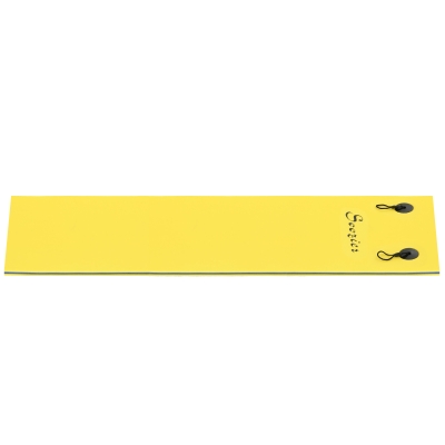 Soozier 6.5' x 2' Roll-Up Pool Float Pad Water Floating Mat for Lake, Ocean, Pool Playing, Relaxing & Recreation, Yellow