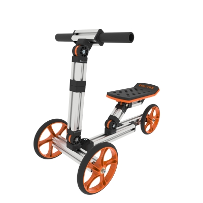 20-in-1 Kids Balance Bike and Scooter Kit, Silver
