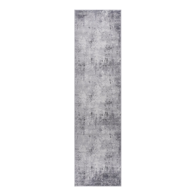 Naar 2x8 Stylish Stain-Resistant Area Rug with Non-Shedding Design, Grey