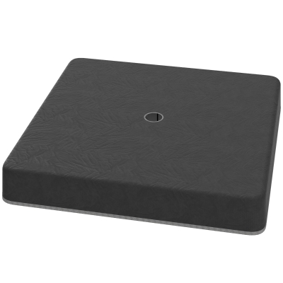 Umbrella Weights 35" L x 35" W x 4.1" H Black