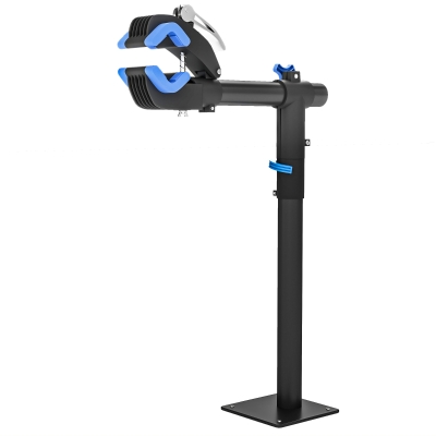 HOMCOM Bicycle Repair Stand, Wall Mount Bicycle Maintenance Rack Workstand with Adjustable Clamp for Road Mountain Bikes