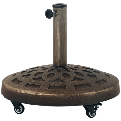 Umbrella Base Φ18.9" x 16.5" H Bronze