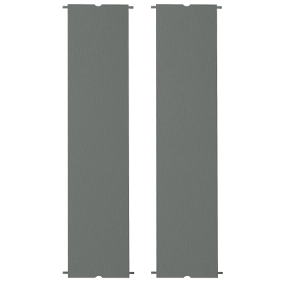 Outsunny 2 Pcs UV Protection Pergola Replacement Canopy, Pergola Shade Cover, Easy to Install, for 10' x 10' Pergola, Dark Grey