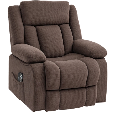 Power Lift Chair 37.8" W x 39.4" D x 41.3" H Brown