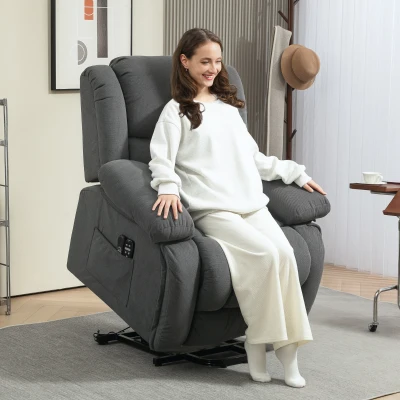Power Lift Chair 36.6" W x 39" D x 40.2" H Gray