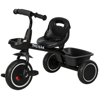 Kids Tricycle 31.5" x 19" x 24.75" Black