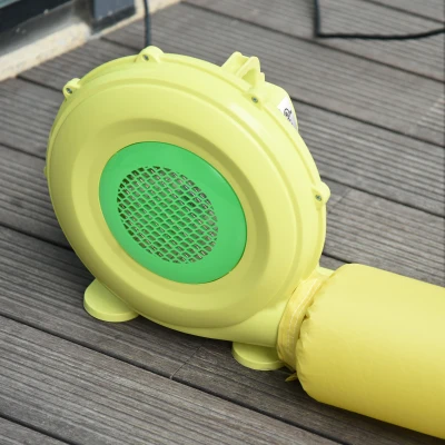 Outsunny 450W Bounce Air Blower, Compact Electric Fan, Yellow