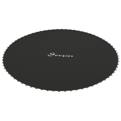 Soozier 14' Trampoline Replacement Mat, 80 V-Hooks, Black