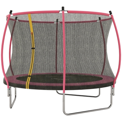 Outdoor Trampoline 120.1" Dia. x 94.5" H Pink