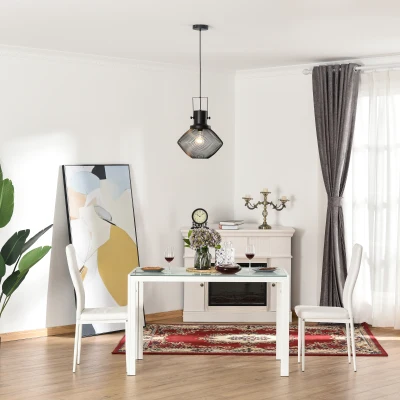 Pendant light 14.25''x14.25''x63'' Black