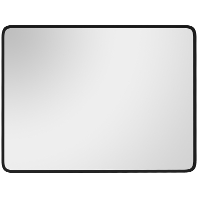 HOMCOM 36"x24" Wall-Mounted Rectangle Mirror, Living Room