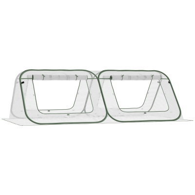 Lean to Greenhouse 94.5'' x 47.25'' x 29.5'' White