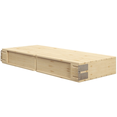 Outsunny Folding Picnic Table Set with Umbrella Hole