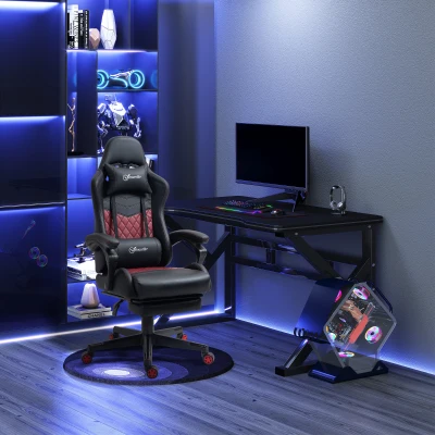 Vinsetto Racing Gaming Chair, High Back, Adjustable, Black