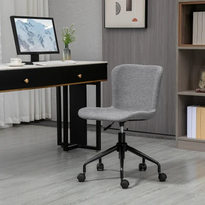 Office Chair 18.5" x 22" x 33" Dark gray
