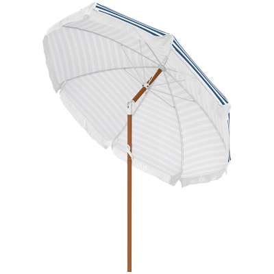 Outsunny 7' Patio Umbrella with Tilt & Vent, Blue