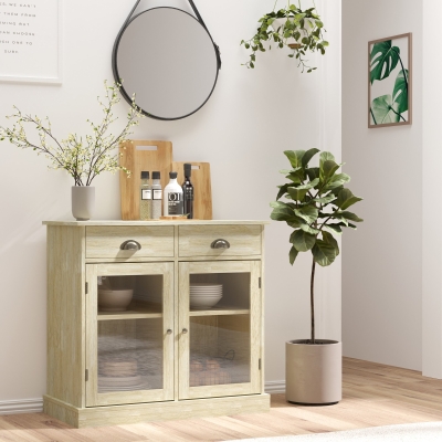 Sideboard 31.5"x15.75"x29.75" Natural