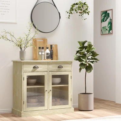 Sideboard 31.5"x15.75"x29.75" Natural