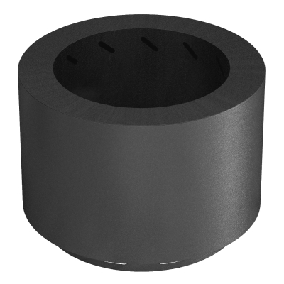 Fire Pit Φ19" x 14.25" H Black